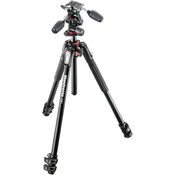 Imagem de Tripé Manfrotto Mk190xpro3-3w Com Cabeça 3 Vias - 6 Kg