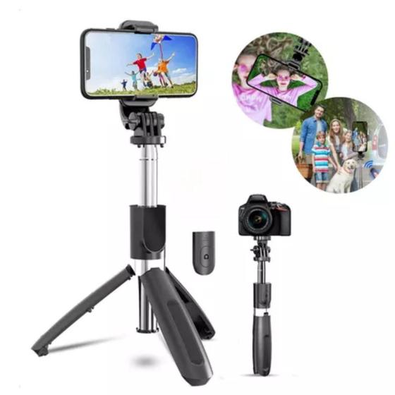 Imagem de Tripé Pequeno Mesa Vlog Prático Com Controle Remoto Envio Já
