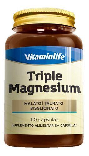 Imagem de Triple Magnesium 60 Caps - VitaminLife