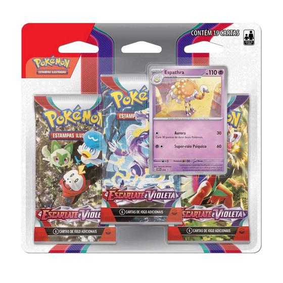 Imagem de Triple Pack Pokemon Escarlate E Violeta