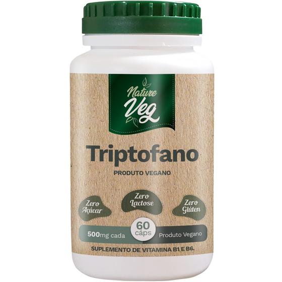 Imagem de Triptofano (Produto Vegano) 60 Cápsulas 500mg