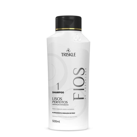 Imagem de Triskle Fios de Porcelana Shampoo Lisos Perfeitos 500ml