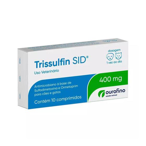 Imagem de Trissulfin sid 400mg - 10 comprimidos - Ourofino