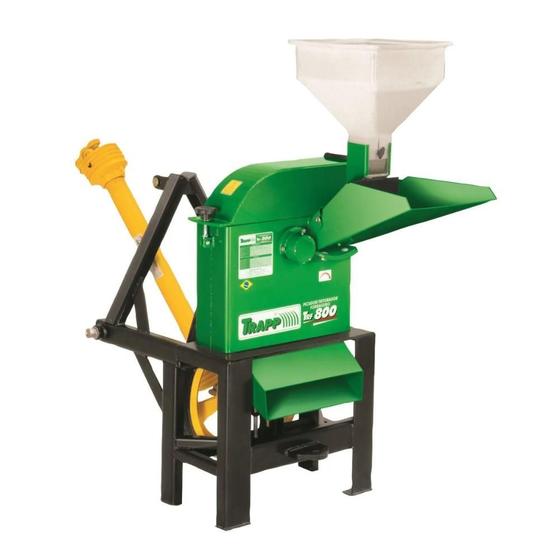 Imagem de Triturador Forrageiro TRAPP TRF-800 Para Trator Sem Motor