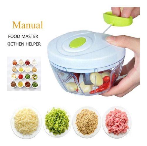 Imagem de Triturador Manual de Alho e Cebola com Cordinha - Cozinha Sem Bagunça