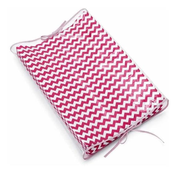 Imagem de Trocador Americano Para Bebê ZIG-ZAG-ROSA