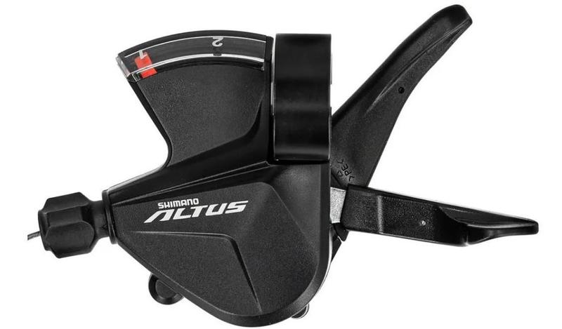 Imagem de Trocador de marcha Shimano Altus SL-M2010 3v lado esquerdo com visor