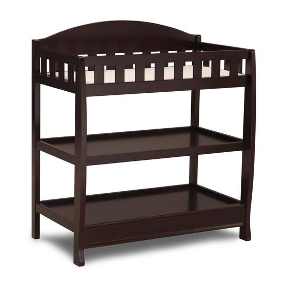 Imagem de Trocador Delta Children Dark Chocolate com Almofada