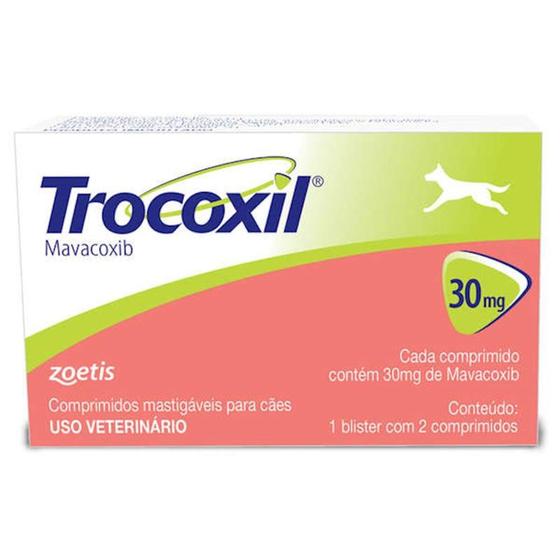 Imagem de TROCOXIL 30MG (2 COMP.) - ZOETIS (venc. JUL/18)