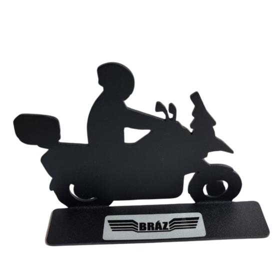 Imagem de Troféu de Moto Big Trail Enfeite Decorativo Escritório Bráz