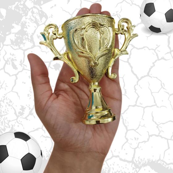 Imagem de Troféu Mini, Taça, Competição, Aniversário, Decoração LembrancinhasANCINHAS FUTEBOL 20 Unid