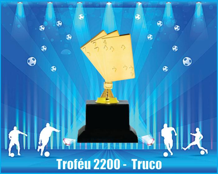 Imagem de Troféu Truco - 22 Cm Cod: 2200