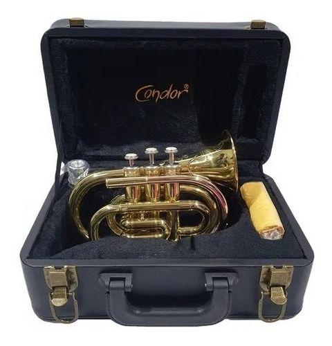 Imagem de Trompete Condor Cptr90 Pocket Laqueado