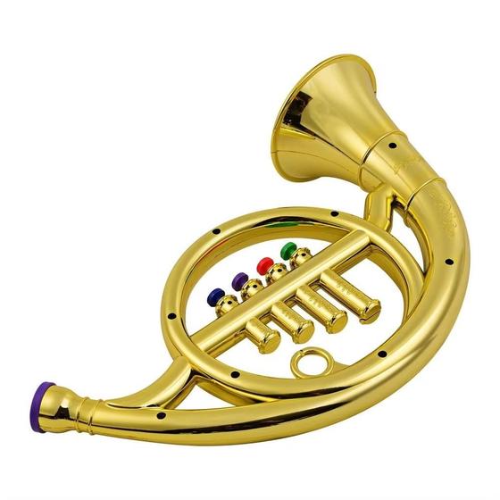 Imagem de Trompete infantil mini estilo profissional instrumento musical crianças