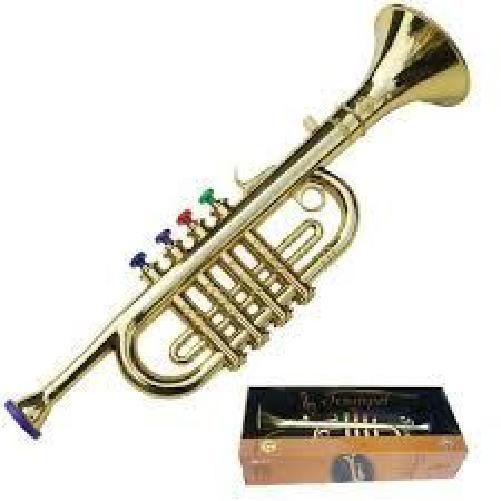 Trompete Infantil Saxofone Musical Acústico Iniciantes - Makeda ...