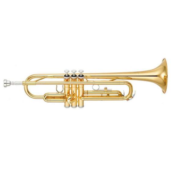 Imagem de Trompete YTR 2330 CN Laqueado Dourado com Case Yamaha