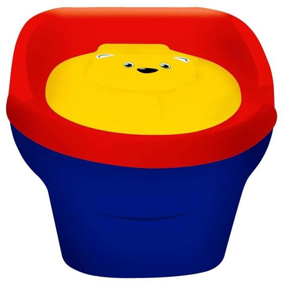 Troninho Azul com Vermelho Sonoro 99.006-75 - Styll Menor preço em Troninho Azul com Vermelho Sonoro 99.006-75 - Styll