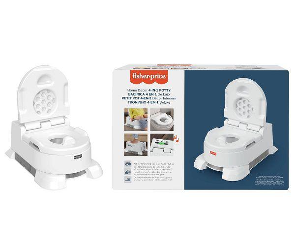Imagem de Troninho Deluxe 4 em 1 Com Luz e Som Fisher Price - Mattel - GPN14