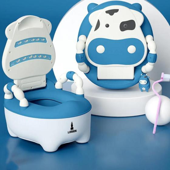 Troninho Infantil Desfralde Privadinha Portátil Azul Lorben Menor preço em Troninho Infantil Desfralde Privadinha Portátil Azul Lorben