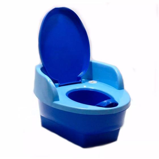 Troninho Musical - 3 em 1 - Azul - Love Menor preço em Troninho Musical - 3 em 1 - Azul - Love