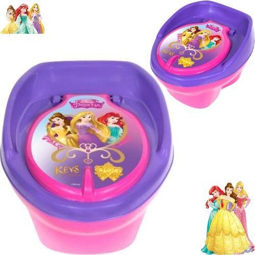 Imagem de Troninho Penico e Assento Redutor Infantil Princesas Disney Styll Baby