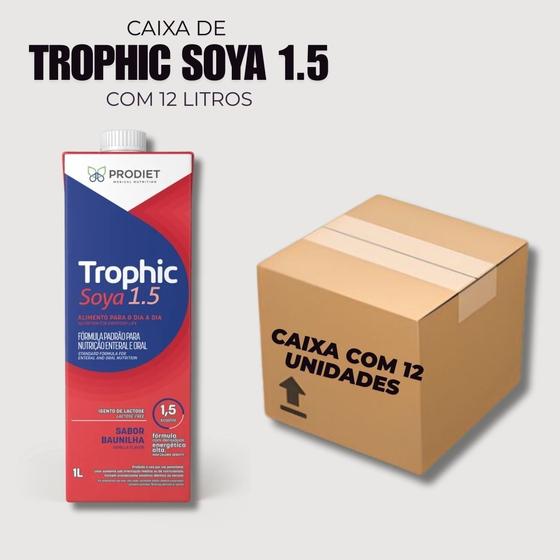 Imagem de Trophic 1.5 Soya- Caixa com 12 litros  - PRODIET