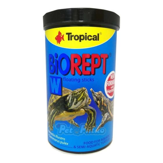 Imagem de Tropical biorept w 75g ( pote ) p/ tartarugas aquáticas - un