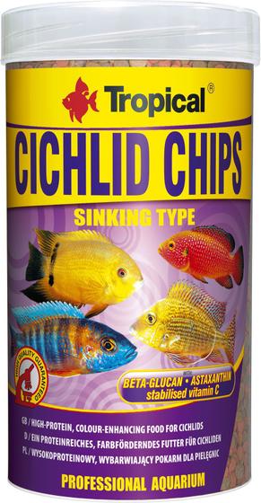 Imagem de Tropical cichlid chips 130g