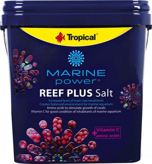 Imagem de Tropical marine power sal reef plus salt balde 5kg - un - PRODAC