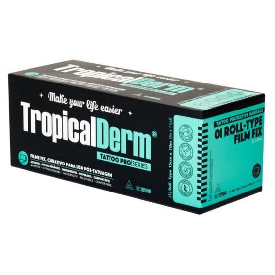 Imagem de Tropicalderm Filme Transparente FIX 15cmX10m