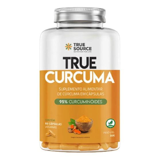 True Curcuma True Source 500mg 60 cap Menor preço em True Curcuma True Source 500mg 60 cap