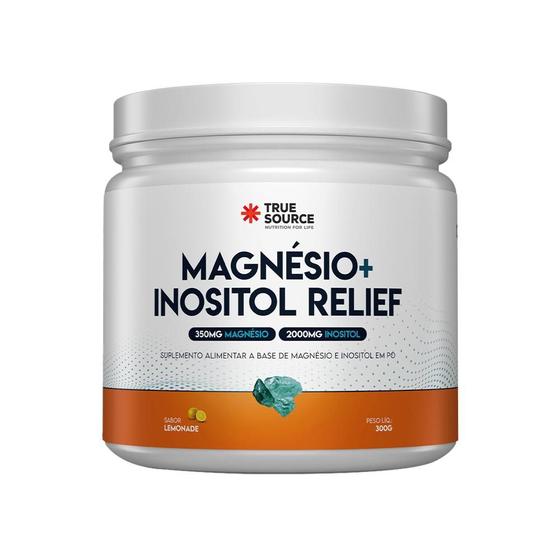 Imagem de True Magnésio + Inositol Relief 1.0 Limão 300g True Source