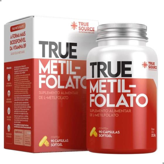 Imagem de True Metilfolato 90 Cápsulas Softgel True Source