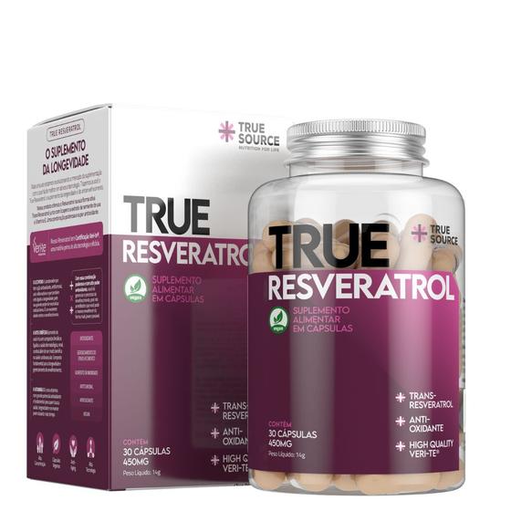 Imagem de True Resveratrol 450mg - 30 Cápsulas - TRUE SOURCE