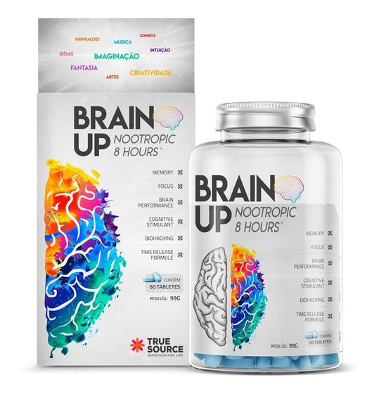 True Source Nootropico Brain Up 60 Tabs Melhor Desempenho Menor preço em True Source Nootropico Brain Up 60 Tabs Melhor Desempenho