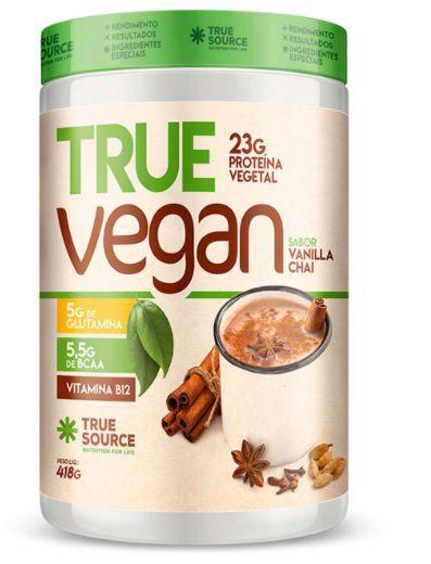 True Vegan 418g - Vanilla Chai - True Source Proteína Vegana Menor preço em True Vegan 418g - Vanilla Chai - True Source Proteína Vegana