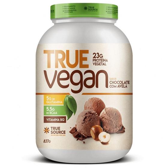 Imagem de True Vegan (837g) - Chocolate c/ Avelã - True Source