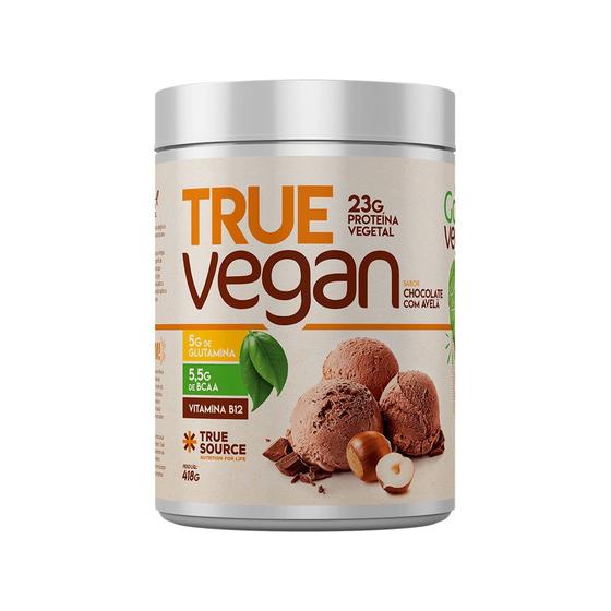 Imagem de True Vegan Sabor Chocolate com Avelã - True Source 418g