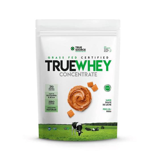True Whey Protein Concentrate Zero Lactose Concentrada 900g Menor preço em True Whey Protein Concentrate Zero Lactose Concentrada 900g