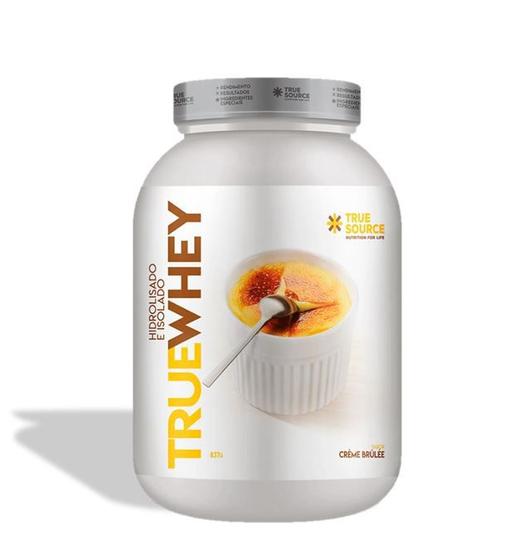 Imagem de TRUE Whey Protein Hidrolisado e Isolado Creme Brûlée 837g