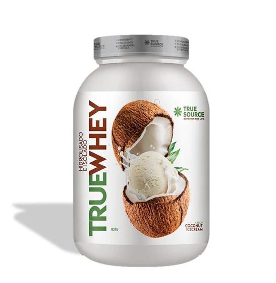 Imagem de True Whey Protein Hidrolisado Isolado Coconut Ice Cream 837G