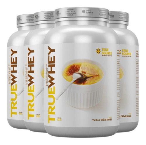 Imagem de True Whey Protein Vanilla Creme Brûlée 4 X 837g True Source