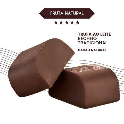 Imagem de Trufa de Chocolate Ao Leite com Recheio Tradicional - 20g  Cacau dos Deuses