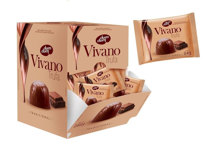 Imagem de Trufas vivano tradicional 24g - display c/12 und