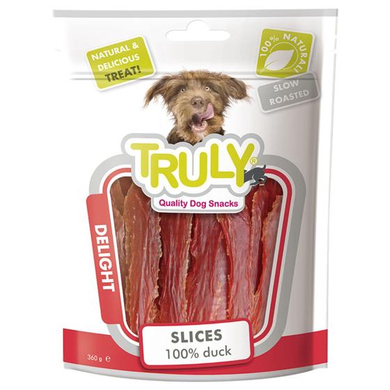 Imagem de Truly Delight Petisco Para Cães Fatias De Pato - 90g