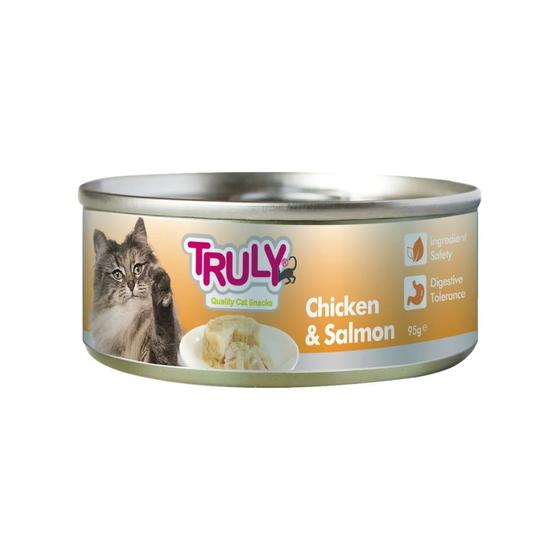 Imagem de Truly Gatos - Enlatado de Frango e Salmão - 95g