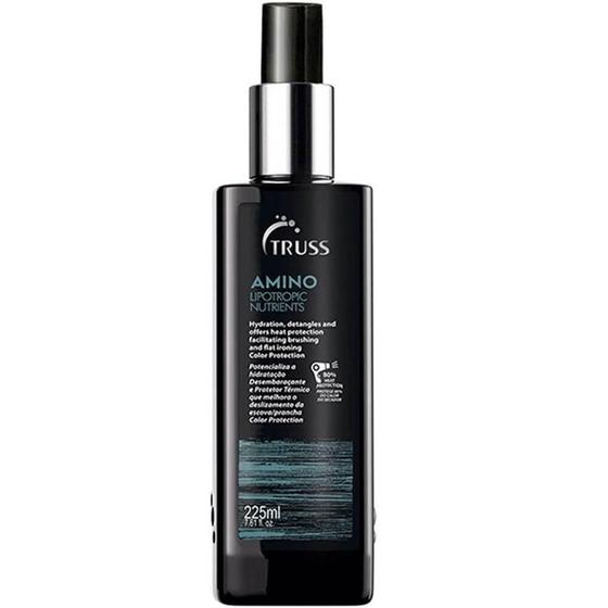 Truss Amino Protetor Térmico 225ml Leave In Capilar Proteção Contra Calor Antifrizz Brilho e Maciez