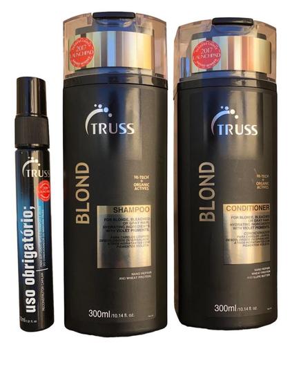 Imagem de Truss Blond Shampoo e Condicionador  300ml + Uso Obrigatório 30ml