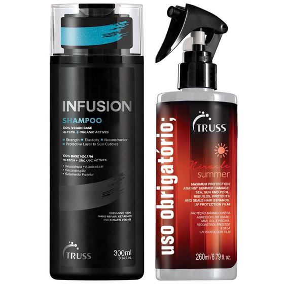 Imagem de Truss Infusion Sh 300ml +  Reconstrutor Miracle Summer