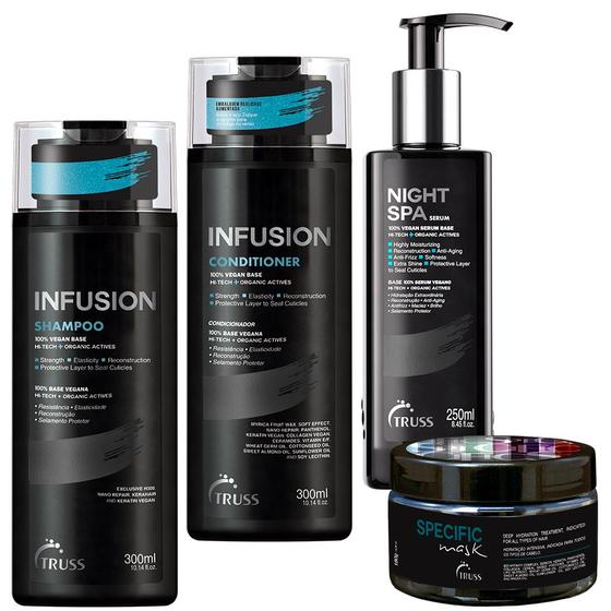 Imagem de Truss Infusion Sh + Cond + Night Spa Serum + Specific Mask